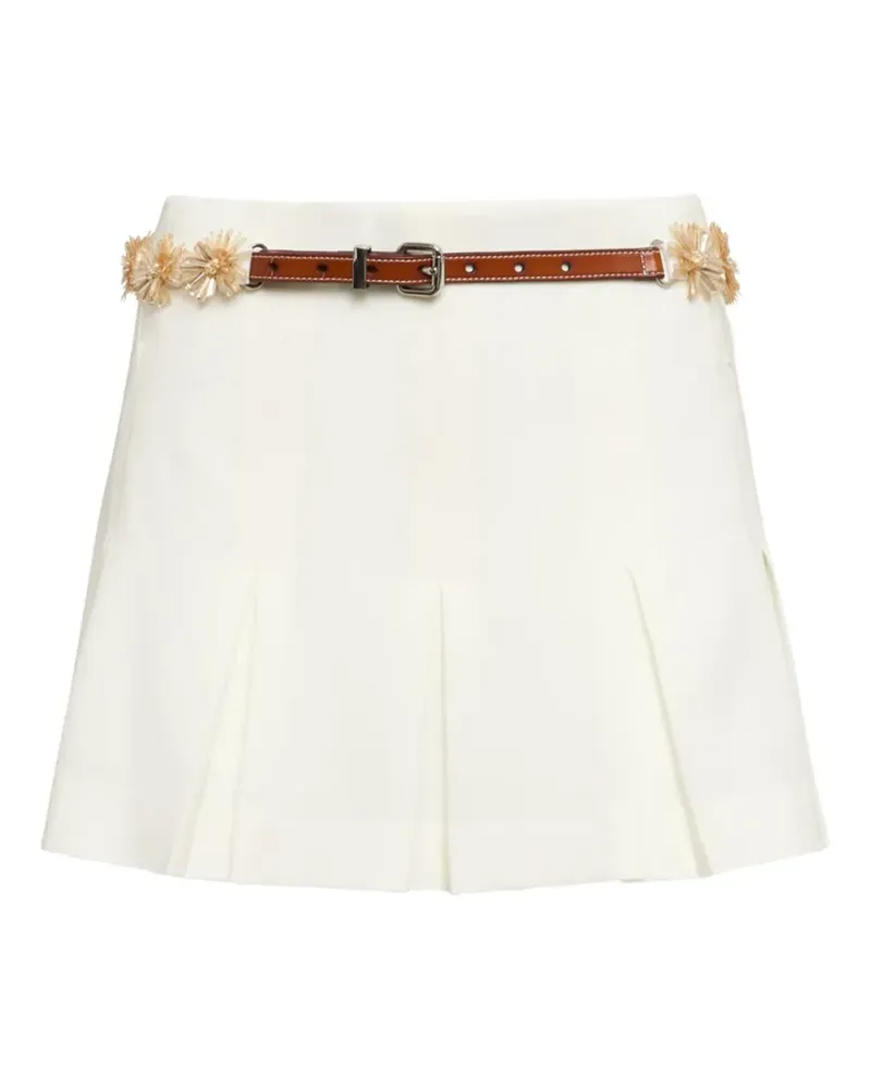 Cinq à Sept Sunflare Aanya Skort mini skirt - Weiß Weiß