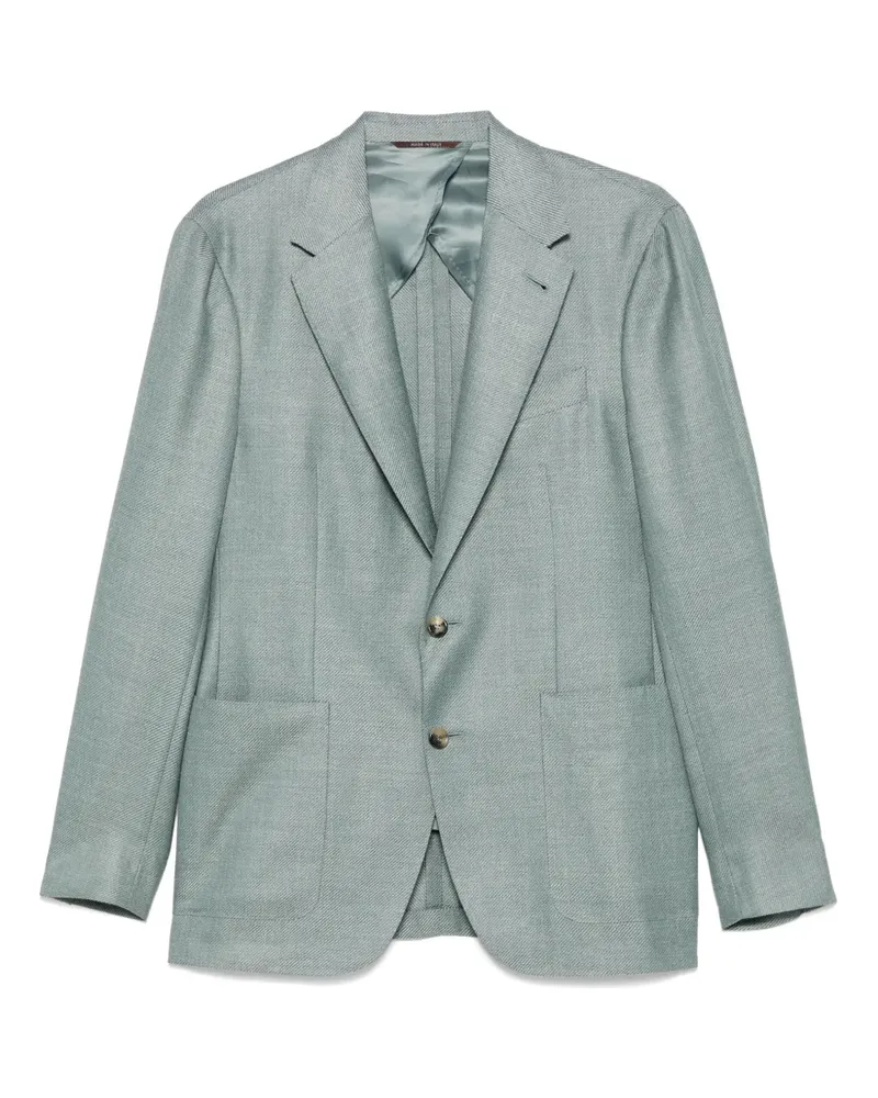 Canali Twill-Sakko - Grün Grün