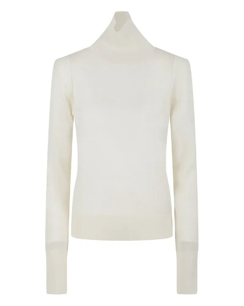 Ermanno Scervino Oberteil mit Stehkragen - Weiß Weiß