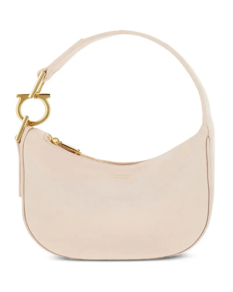 Ferragamo North-South Mini-Tasche - Nude Nude