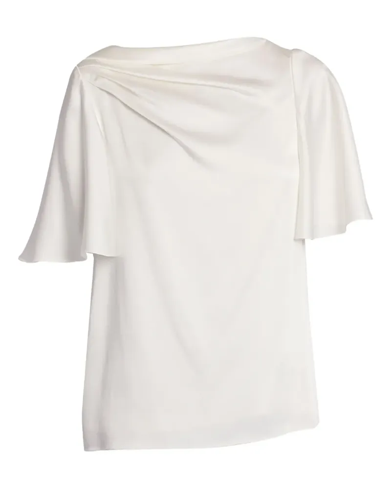 Erdem Drapiertes Top - Weiß Weiß