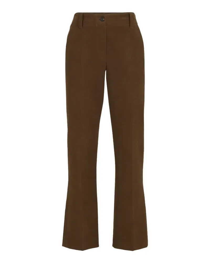 Brunello Cucinelli Klassische Zigarettenhose - Braun Braun