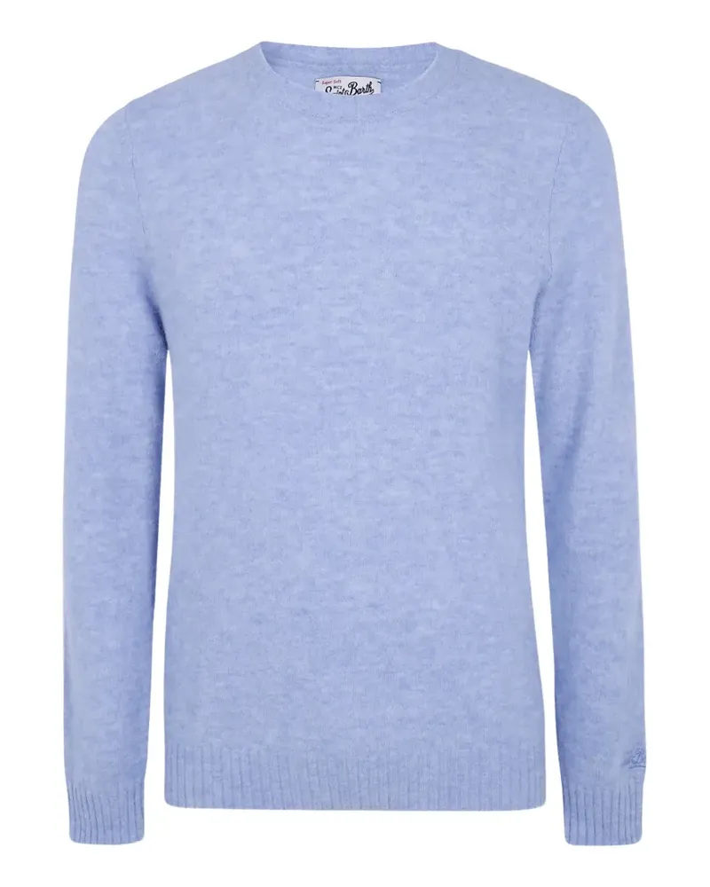 MC2 Saint Barth Hellblauer Regent Pullover mit Rundhalsausschnitt Blau