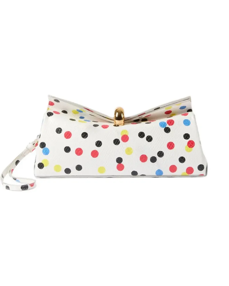 Jacquemus The Valérie Clutch - Weiß Weiß