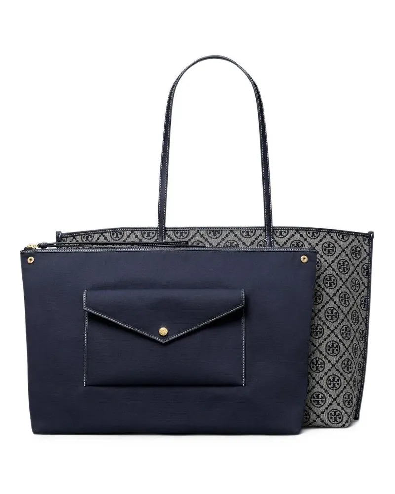 Tory Burch T Monogram Perry tote bag - Blau Blau