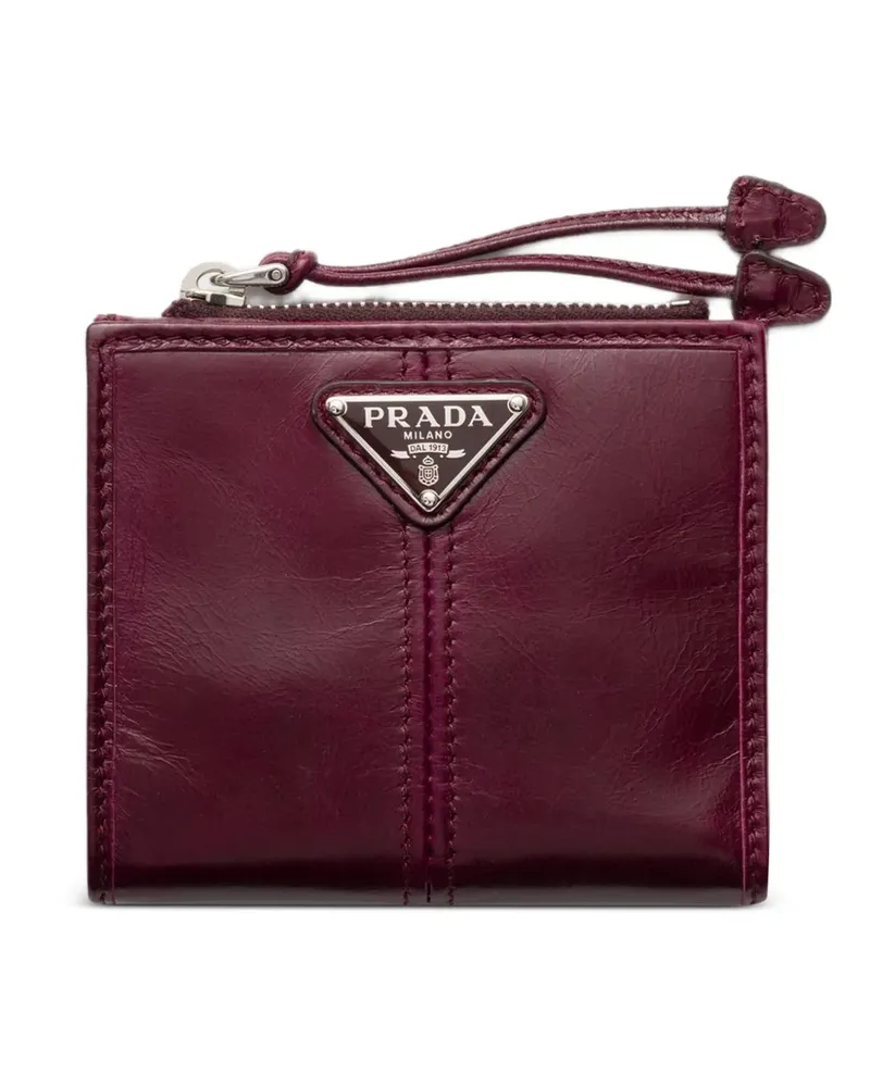 Prada Kleines Portemonnaie - Rot Rot