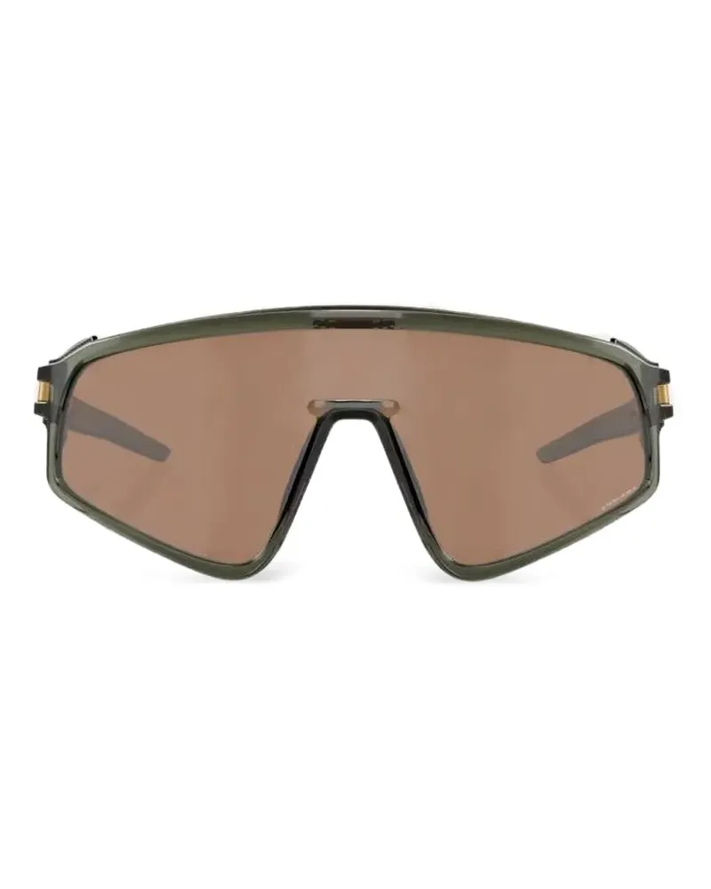 Oakley Sonnenbrille mit Shield-Gestell - Grün Grün
