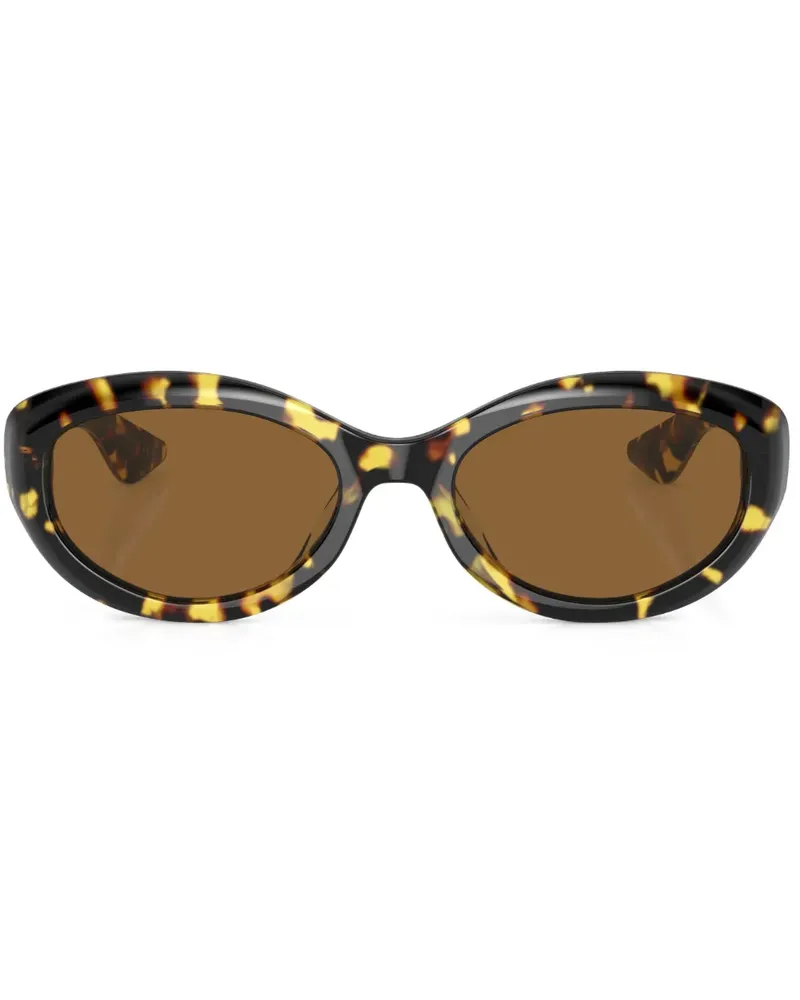 Oliver Peoples Sonnenbrille in Schildpattoptik - Grün Grün