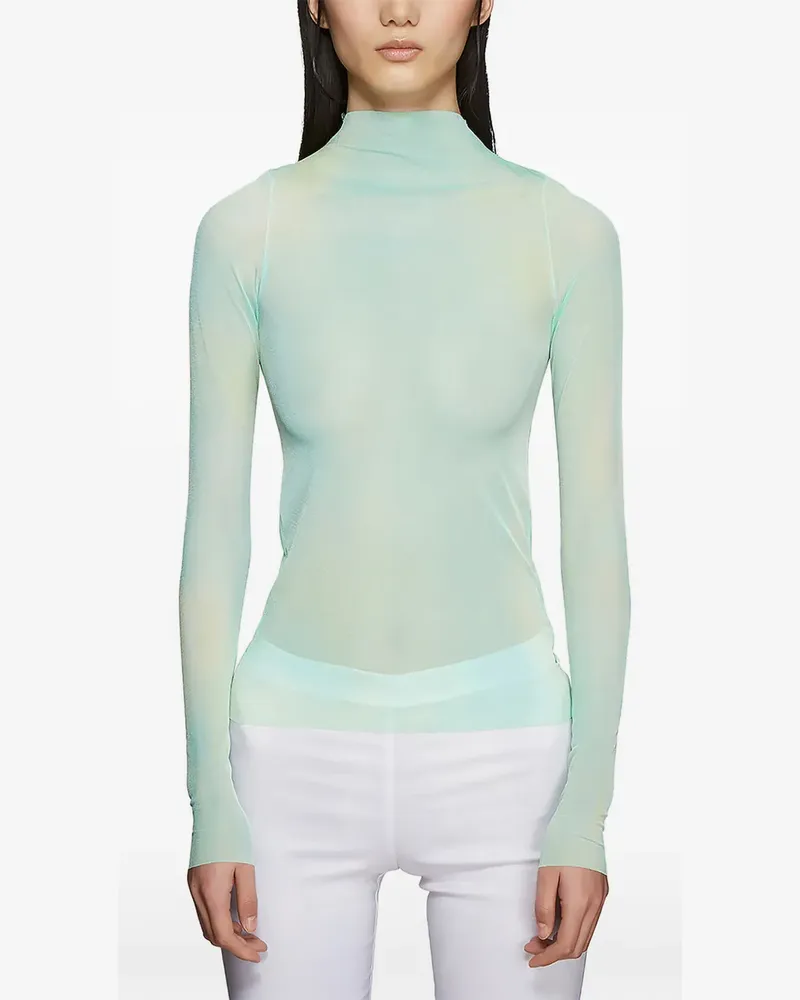Collina Strada Cardio Nova tie-dye long-sleeve T-shirt - Grün Grün