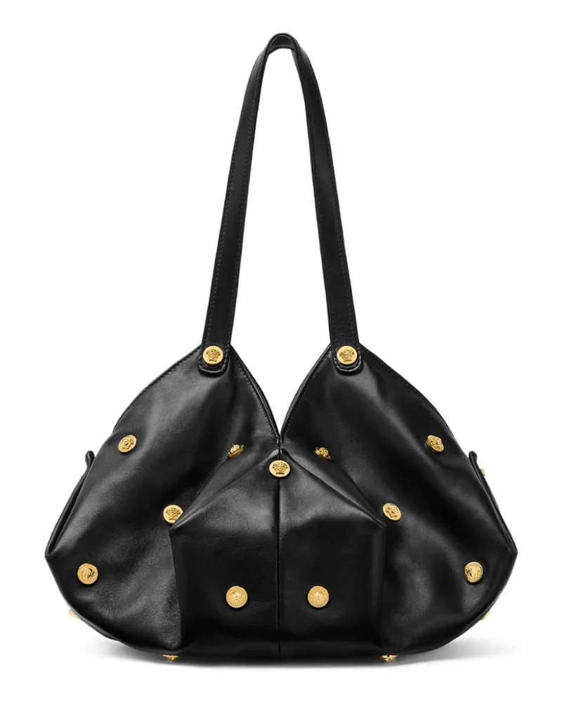 Versace Protea' Schultertasche - Schwarz Schwarz