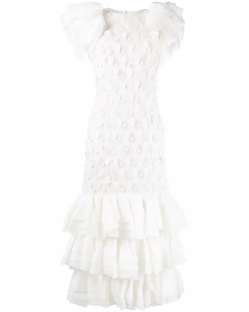 Zimmermann Dancer Kleid - Weiß Weiß