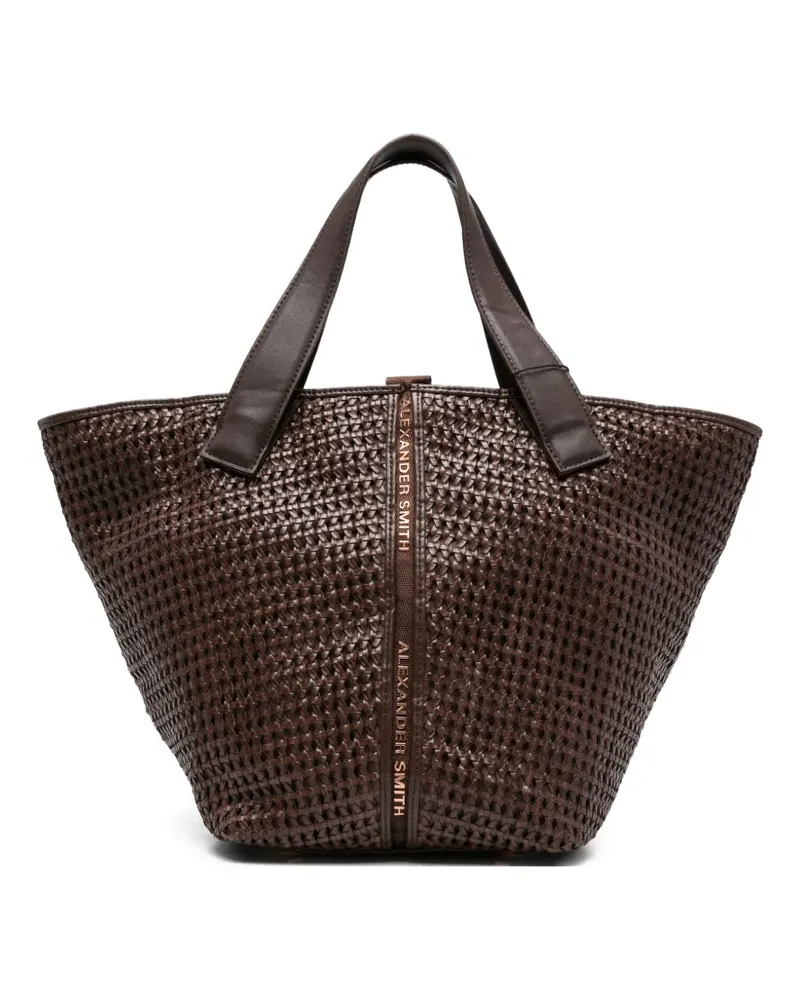 Alexander Smith Mittelgroßer Lauren Tote Bag - Braun Braun