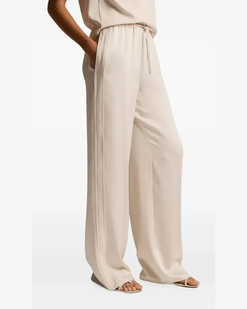 Vince drawstring palazzo pants - Nude Nude