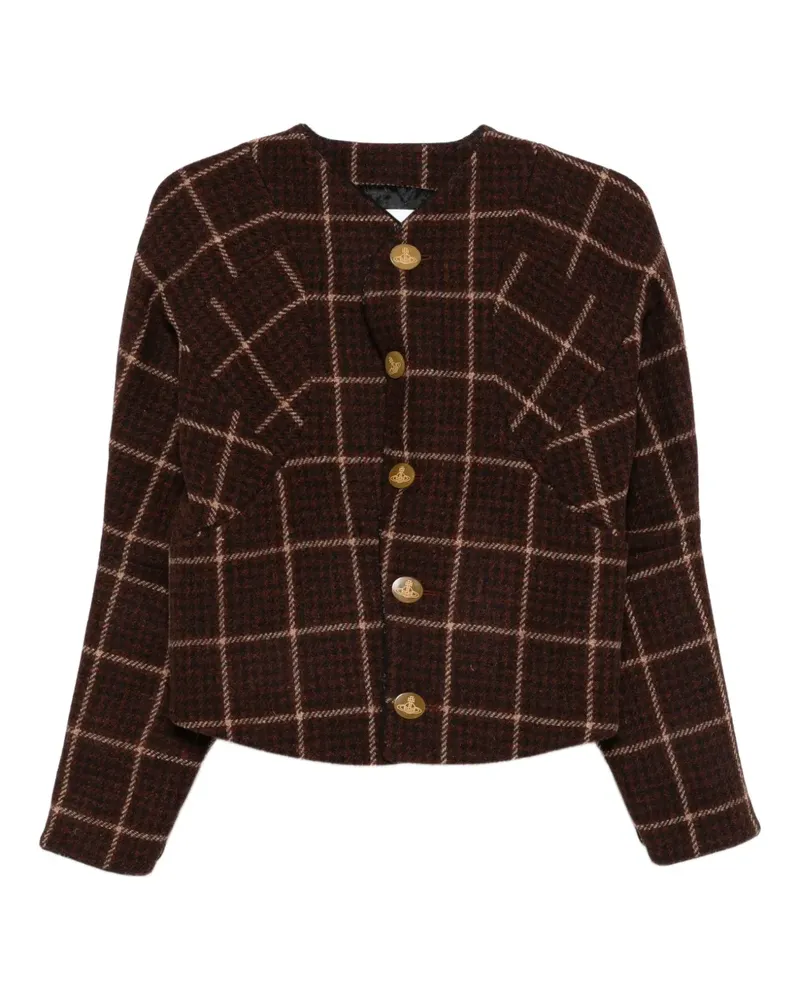 Vivienne Westwood Pourpoint Jacke - Braun Braun