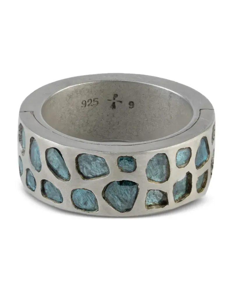 Parts Of Four Sistema Ring aus Sterlingsilber mit Diamant Silber