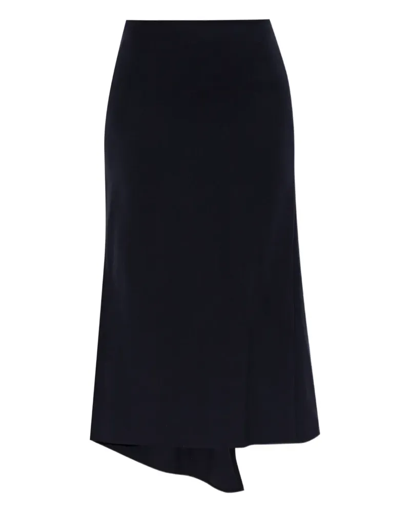 Victoria Beckham Asymmetrischer Midirock - Blau Blau