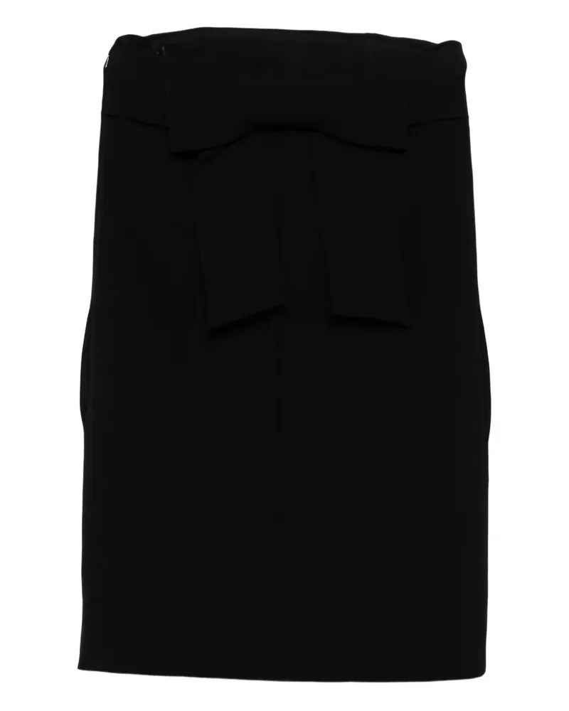 Moschino Kleid mit Schleifendetail - Schwarz Schwarz