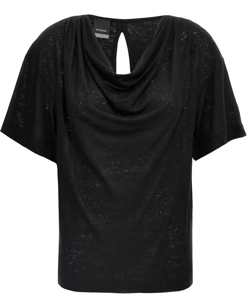 Pinko Mambo T-Shirt - Schwarz Schwarz