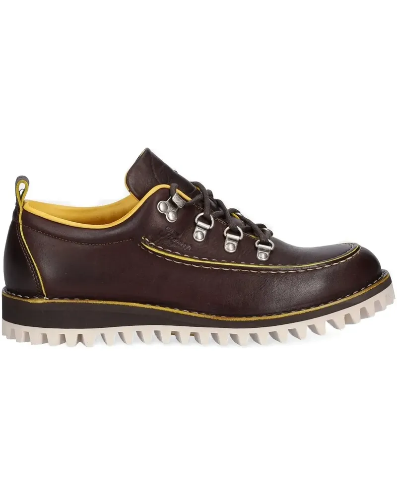 Fracap Derby-Schuhe aus Leder - Braun Braun