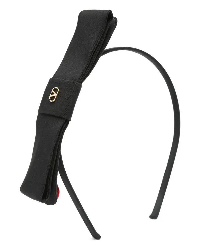 Valentino Garavani VLogo Signature Haarband - Schwarz Schwarz