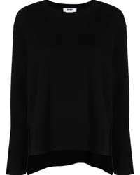 DKNY Klassischer Pullover Schwarz