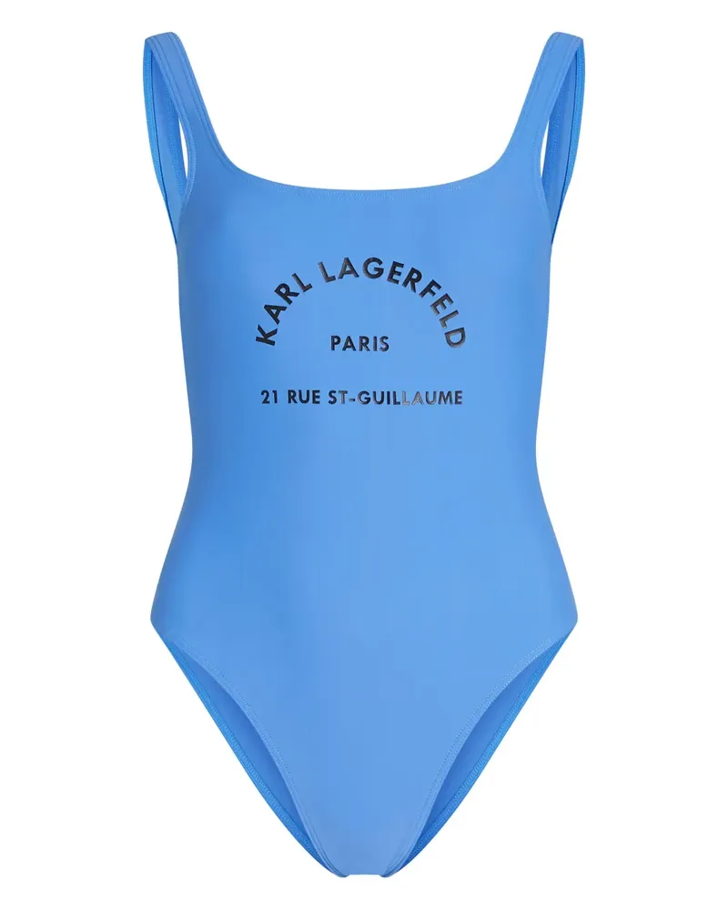 Karl Lagerfeld Rue St. Guillaume Badeanzug - Blau Blau