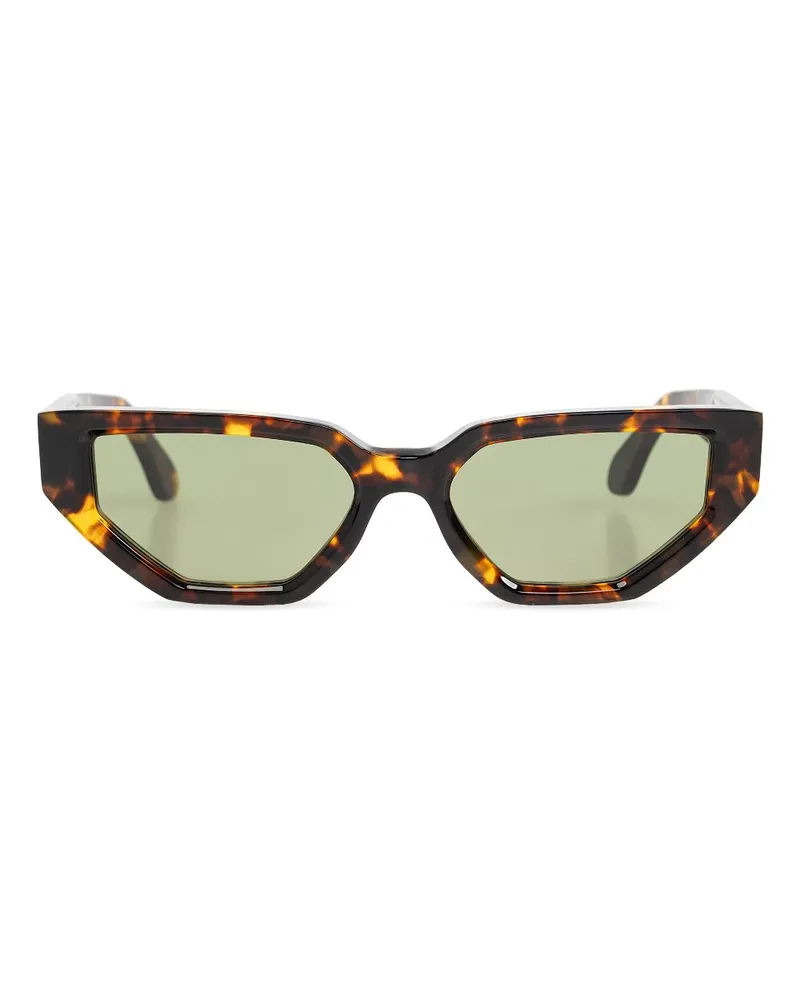 Golden Goose Klassische Cat-Eye-Sonnenbrille - Braun Braun