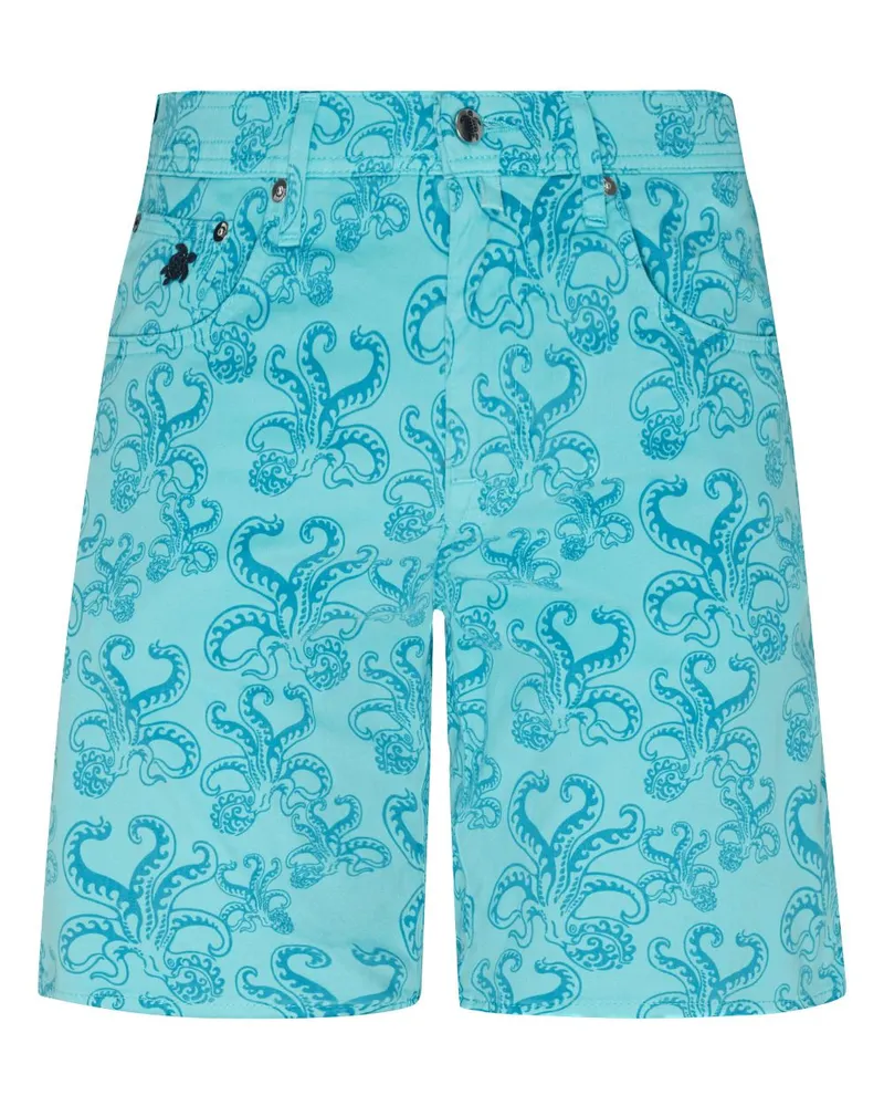 Vilebrequin Badeshorts mit Poulpes-Print - Blau Blau