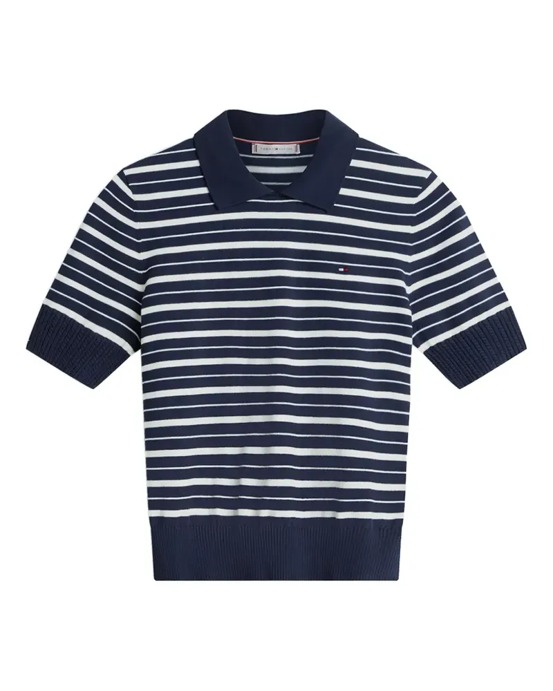 Tommy Hilfiger Gestreiftes Oberteil - Blau Blau