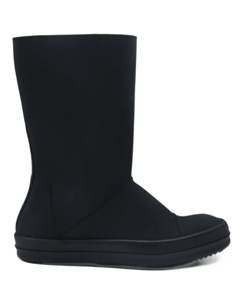 DRKSHDW by Rick Owens Tower Sneakwaders aus schwarzem Gummi Schwarz