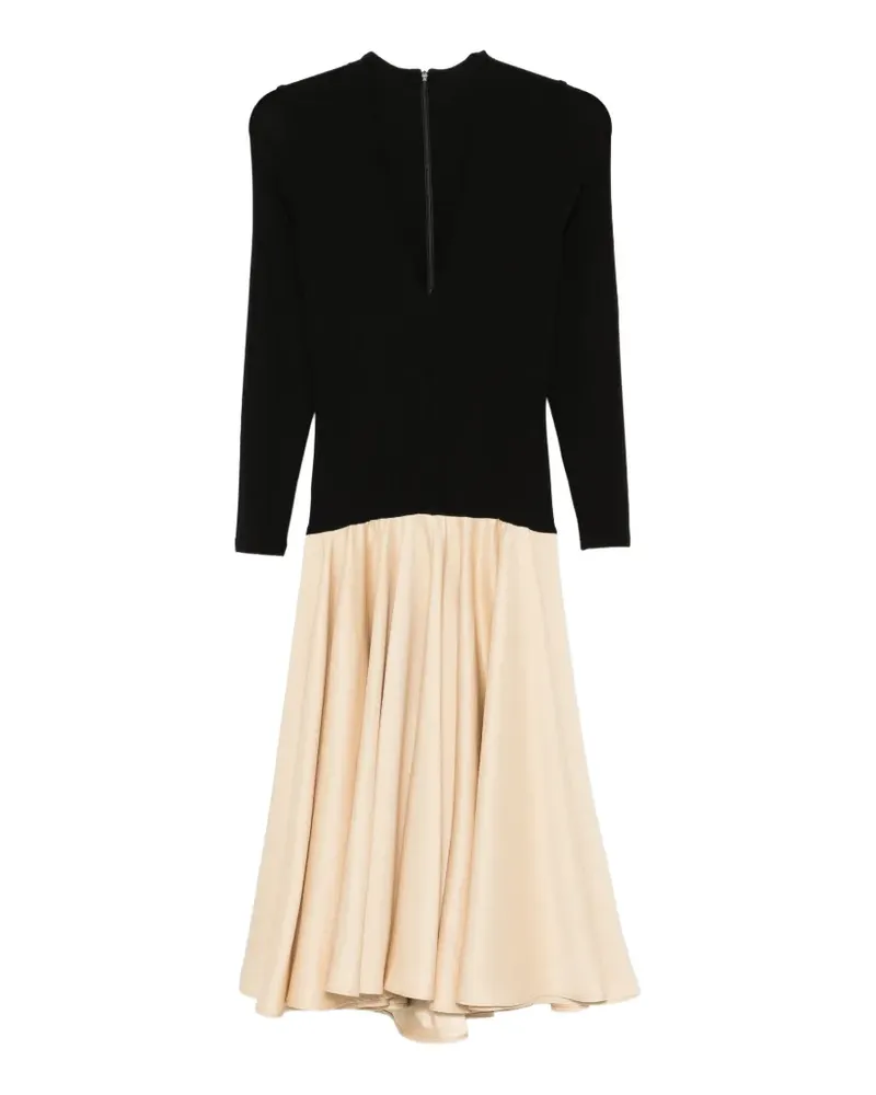 Esse Studios Aloe V-neck midi dress - Nude Nude