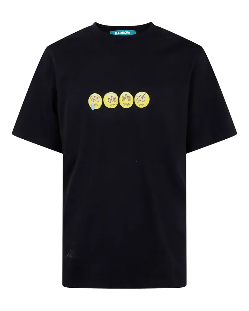 BARROW T-Shirt aus Baumwolle - Schwarz Schwarz