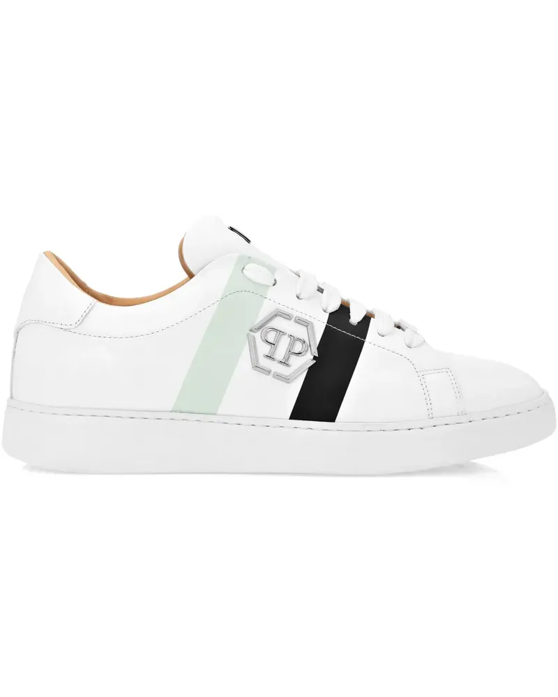 Philipp Plein Hexagon Sneakers - Weiß Weiß