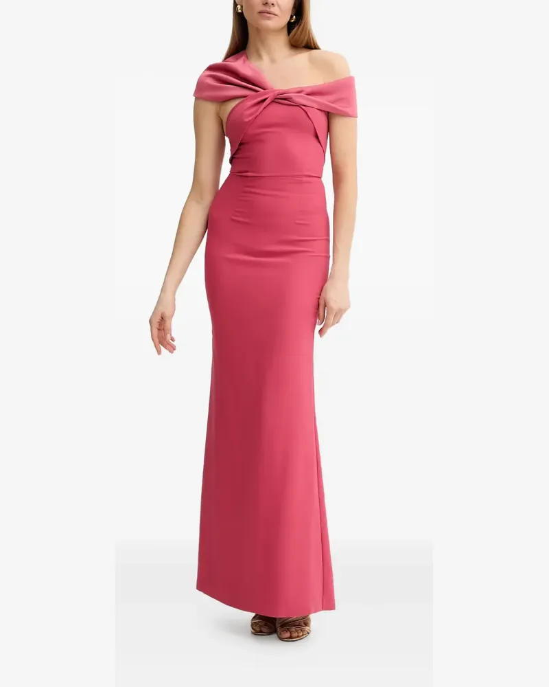 MARCIANO Los Angeles knot-detail maxi dress - Rosa Rosa