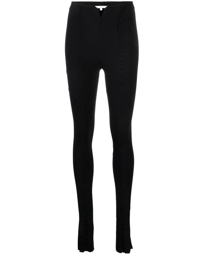 Patrizia Pepe Klassische Leggings Schwarz