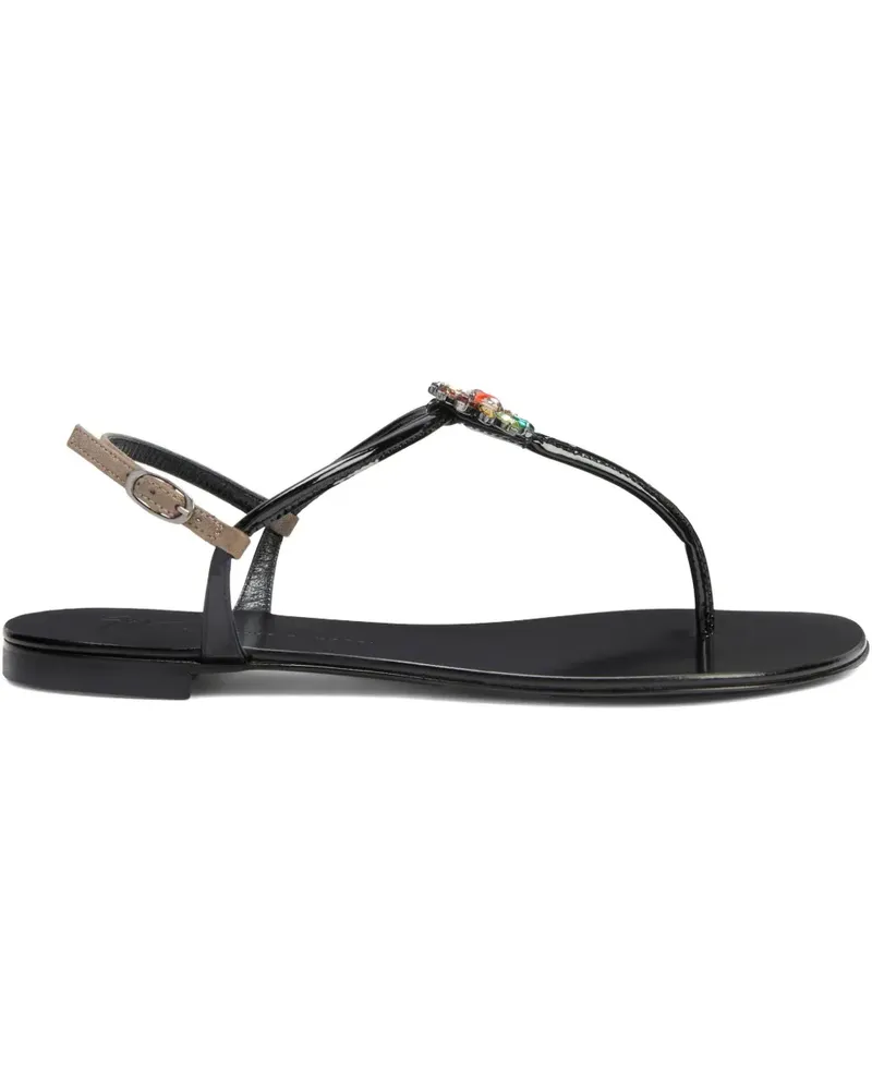 Giuseppe Zanotti Noussa Sandalen - Schwarz Schwarz