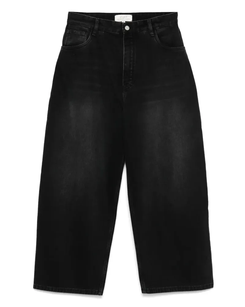 Studio Nicholson Volume Jeans - Schwarz Schwarz