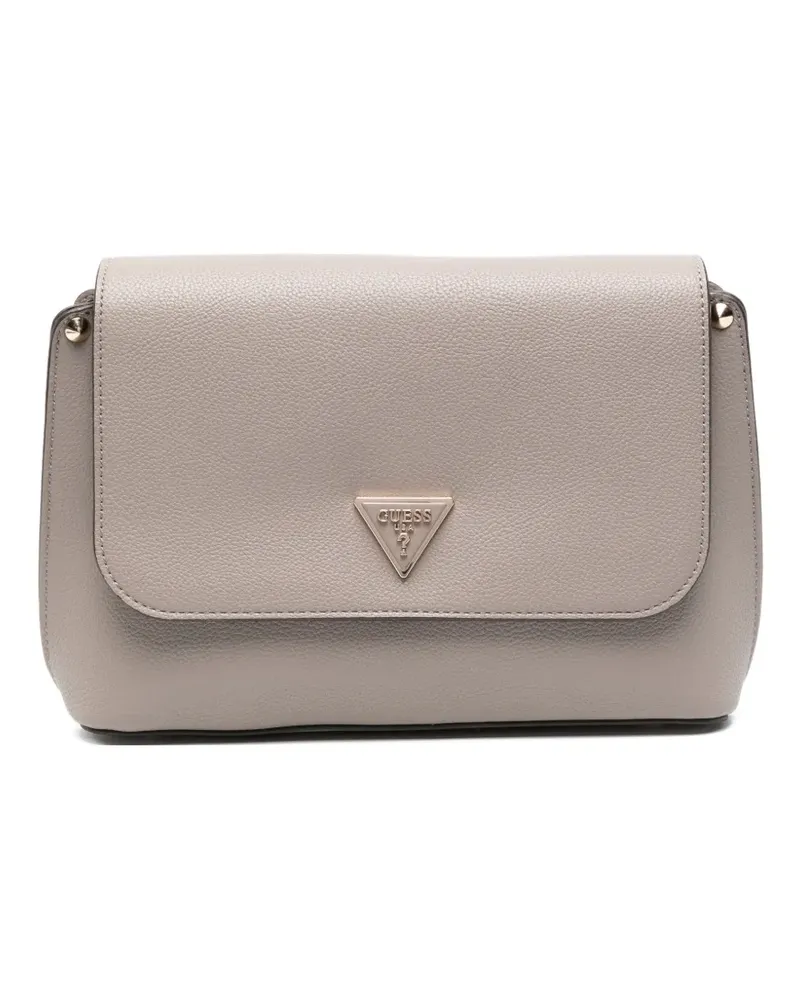 Guess flap-top cross body bag - Grau Grau