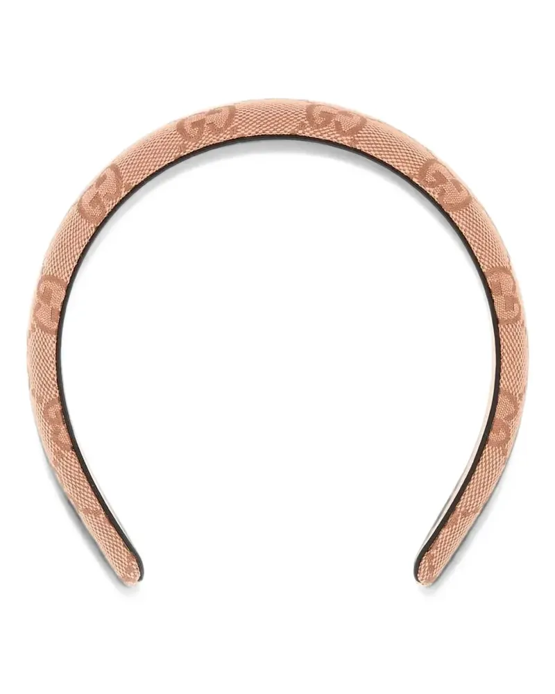 Gucci GG Supreme hairband - Rosa Rosa