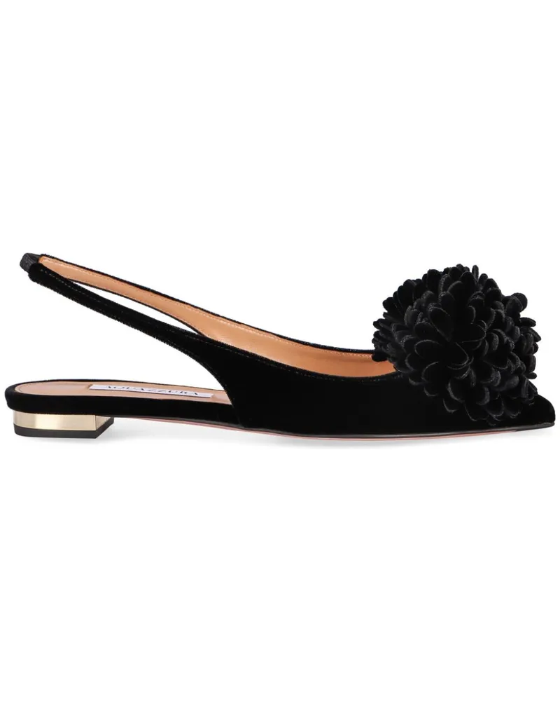 Aquazzura Flache Pumps - Schwarz Schwarz
