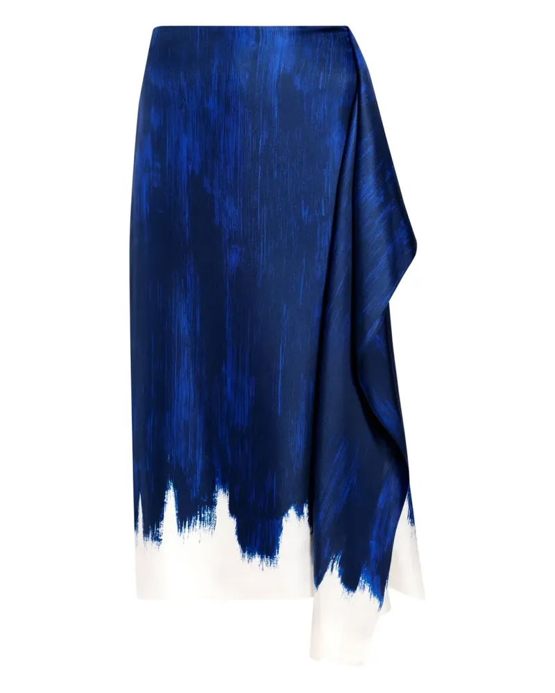 Proenza Schouler Rock aus Seide - Blau Blau