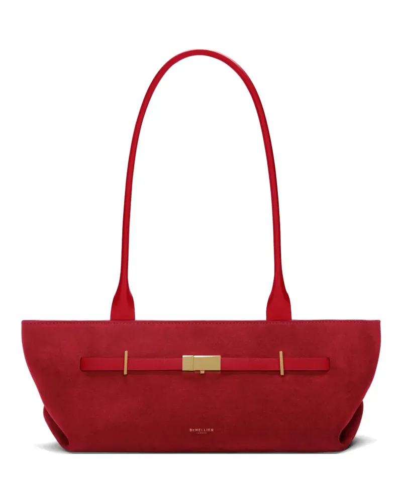 DeMELLIER New York Schultertasche aus Wildleder - Rot Rot