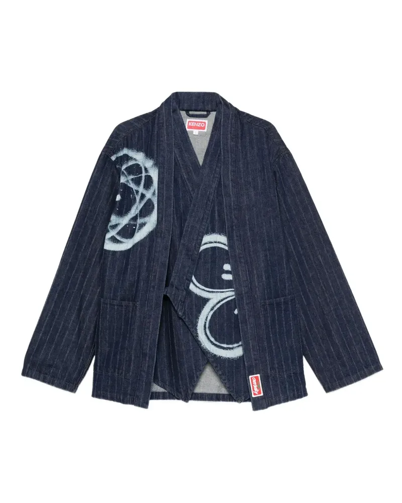 Kenzo x Futura 2000 Jeansjacke - Blau Blau