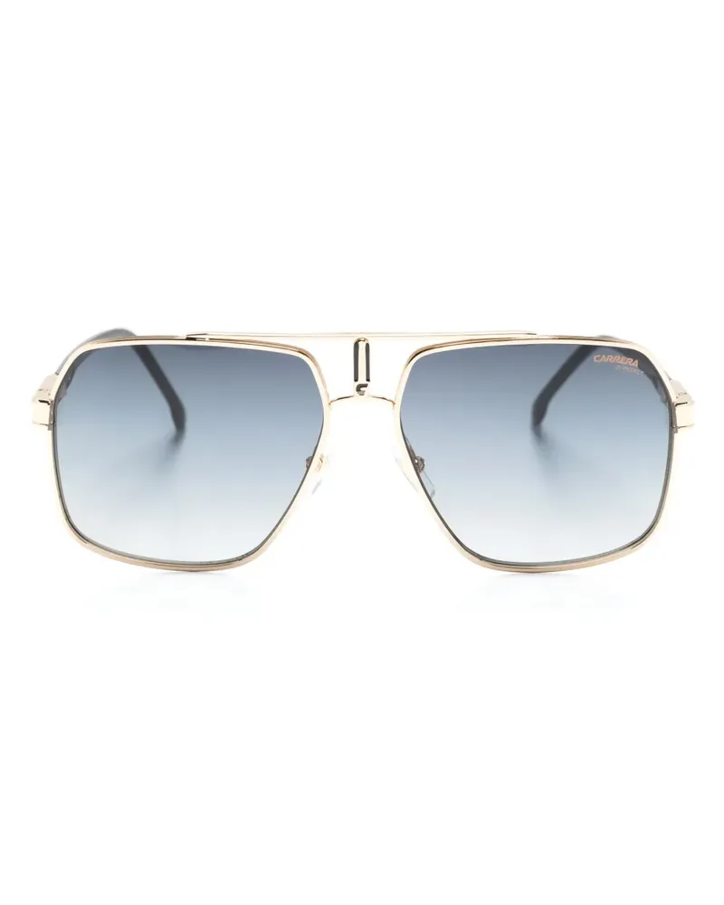 Carrera Eckige  Sonnenbrille - Gold Gold