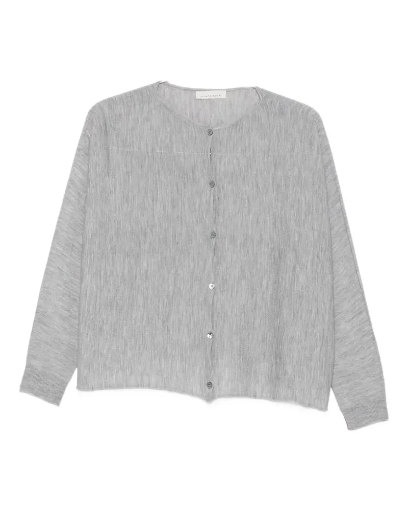 Liviana Conti button-up cardigan - Grau Grau