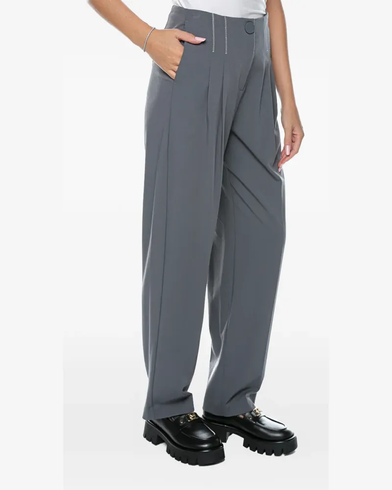 Armani Exchange pleated trousers - Grau Grau