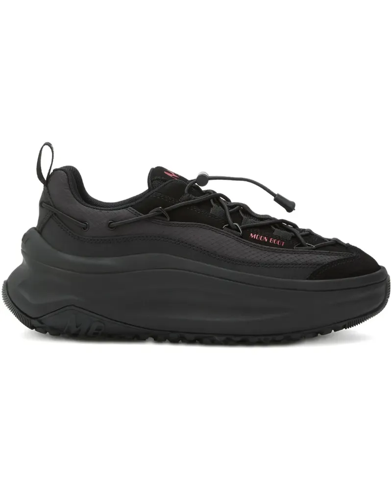Moon Boot Sneakers mit Plateau - Schwarz Schwarz