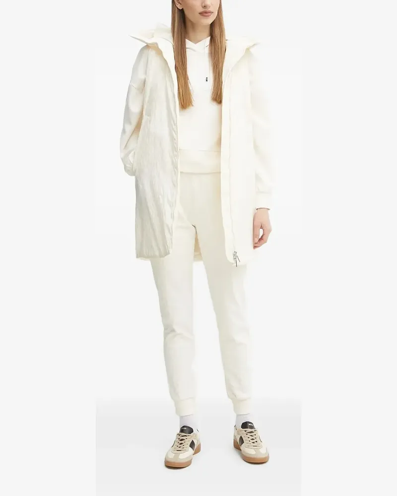 Armani Exchange Gefütterte Kapuzenjacke - Weiß Weiß