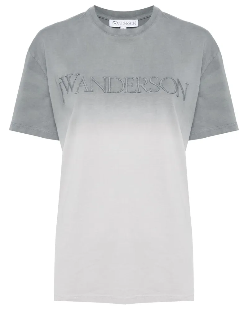 J.W.Anderson T-Shirt mit Farbverlauf Blau