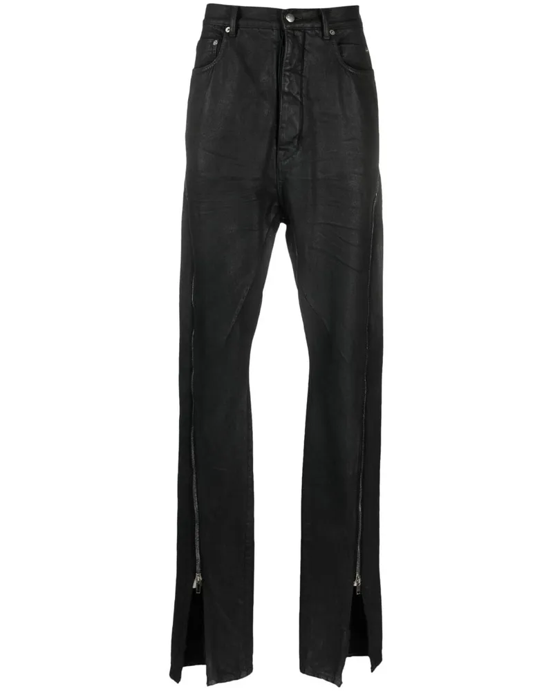 Rick Owens Bolan Banana Slim-Fit-Jeans Schwarz